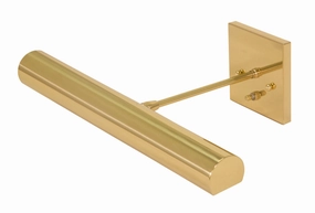 Classic Contemporary Two Light Picture Light Polished Brass Contemporary Wall Lights outlet
