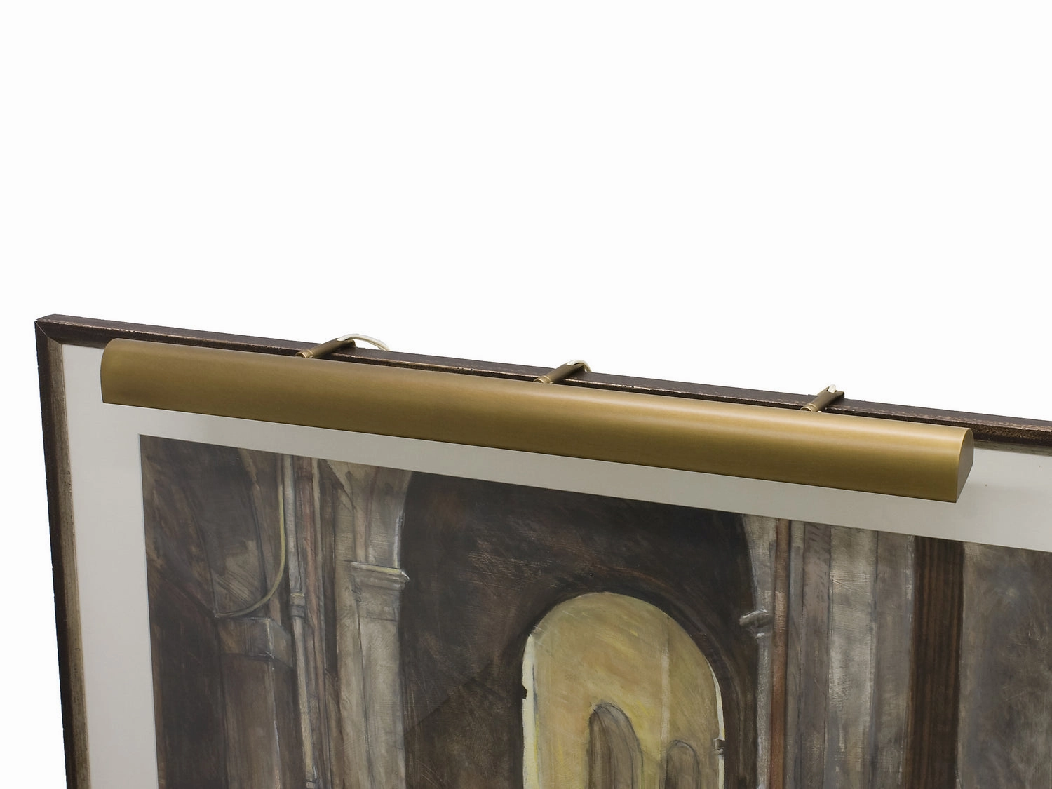 Classic Traditional Five Light Picture Light Weathered Brass Wall Lights cheap shop