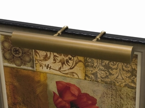 Classic Traditional Three Light Picture Light Weathered Brass Wall Lights cheap shop