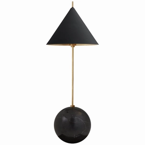 Cleo One Light Desk Lamp Antique-Burnished Brass Desk Lamps Lighting sale online