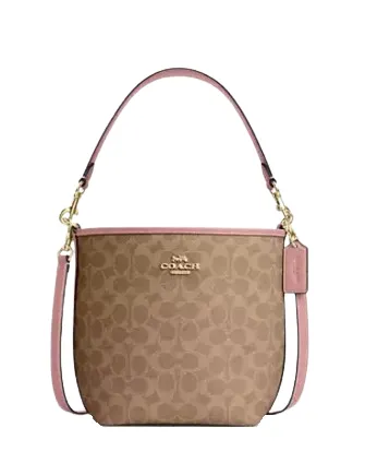Coach City Bucket Bag In Signature Canvas