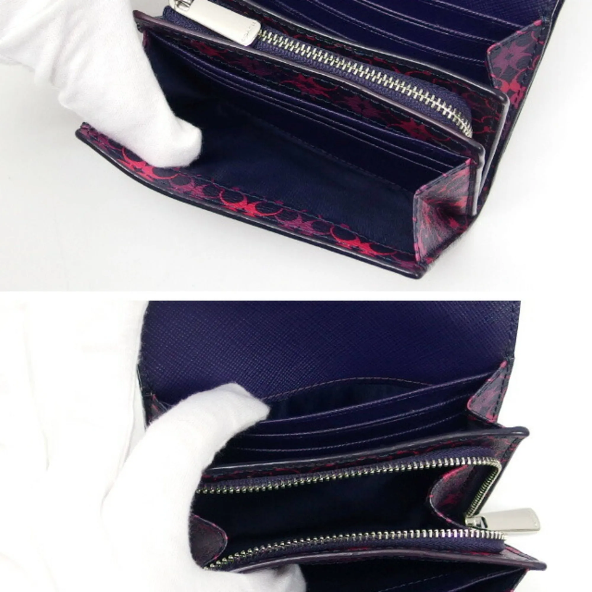 Coach   Coated Canvas Coin Purse/Coin Case (Pre-Owned)
