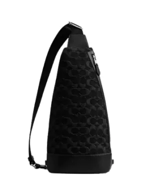Coach Dominic Sling Pack In Signature Denim