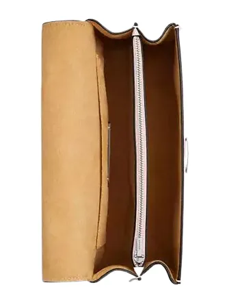 Coach Eliza Top Handle With Leather Covered Closure
