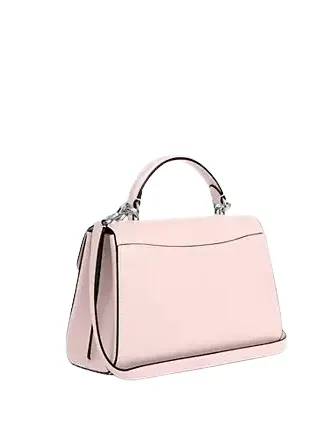 Coach Eliza Top Handle With Leather Covered Closure