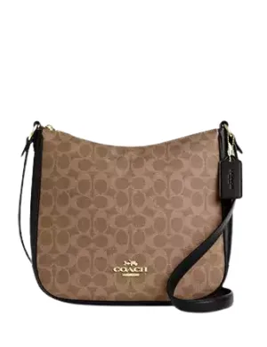 Coach Ellie File Bag In Signature Canvas