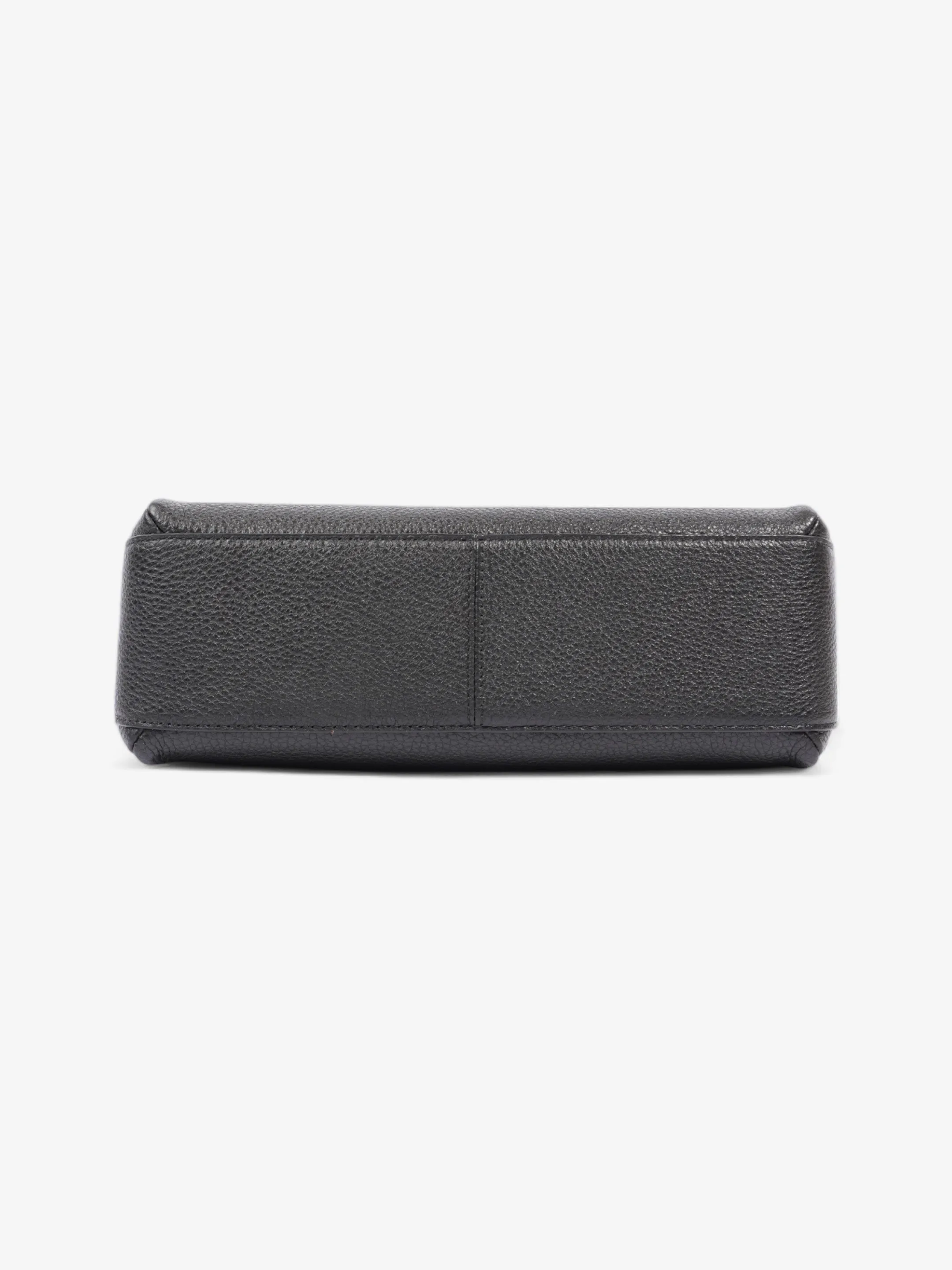Coach Grace Shoulder Bag Black Grained Leather