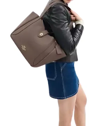 Coach Hadley Turnlock Tote Bag