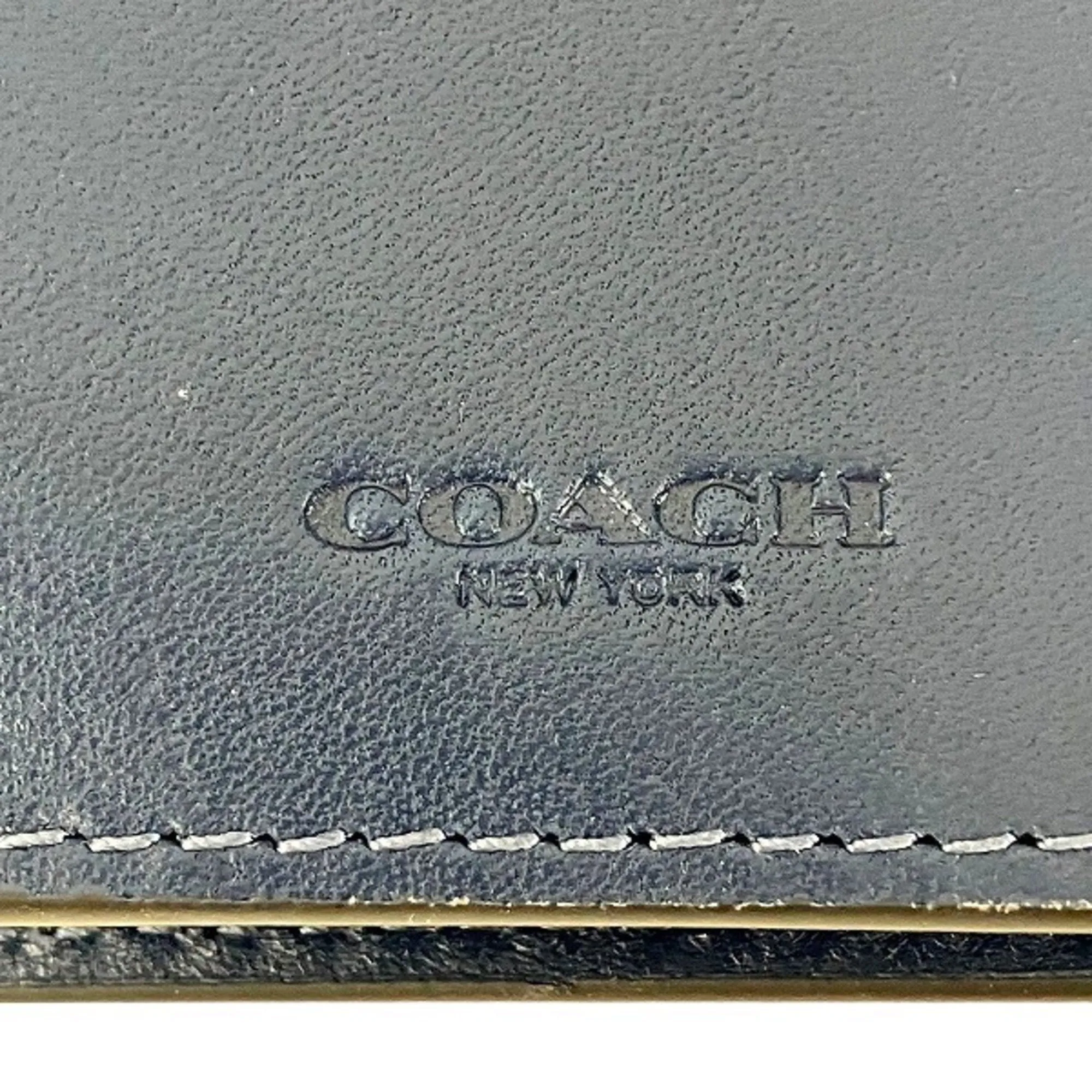 Coach Leather Coin Purse/Coin Case (Pre-Owned)