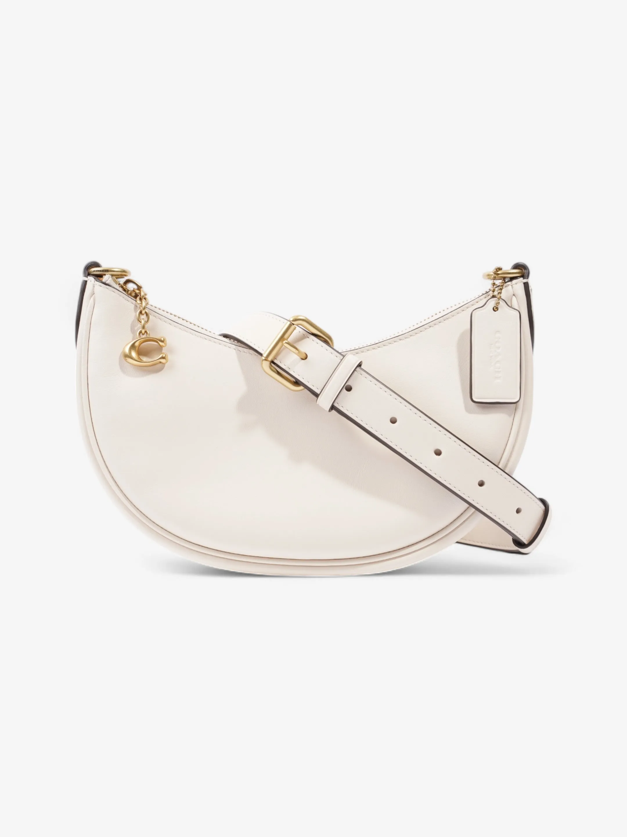 Coach Mira Shoulder Bag Cream Leather