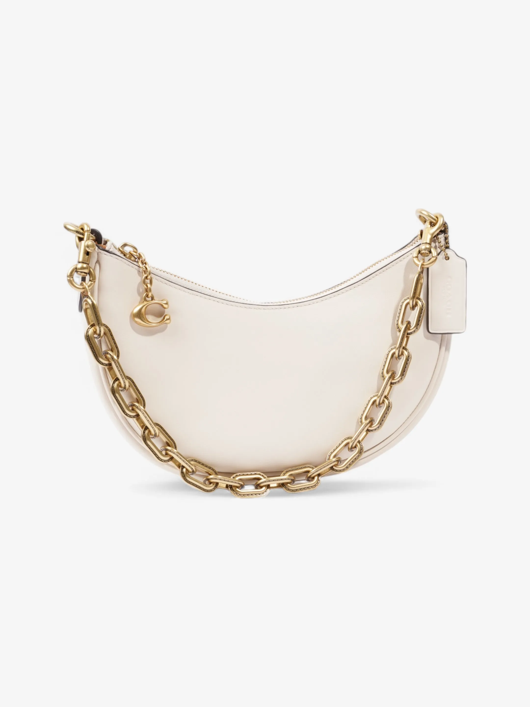 Coach Mira Shoulder Bag Cream Leather