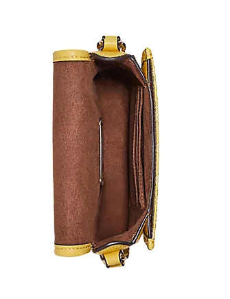 Coach North South Lonnie Crossbody In Signature Jacquard