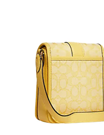 Coach North South Lonnie Crossbody In Signature Jacquard