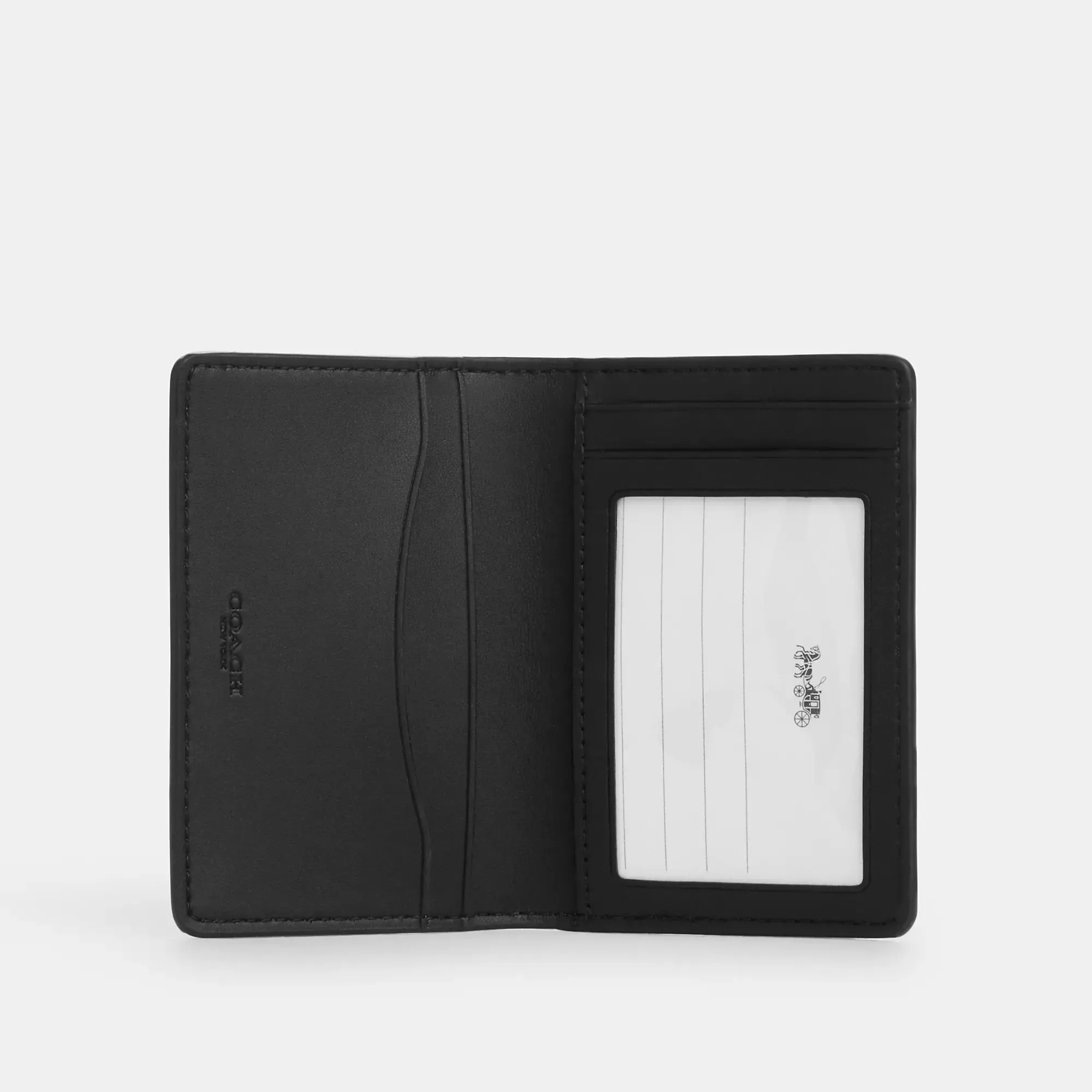 Coach Outlet Id Wallet In Signature Canvas