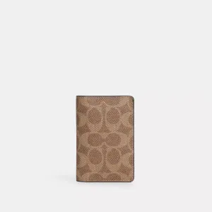 Coach Outlet Id Wallet In Signature Canvas