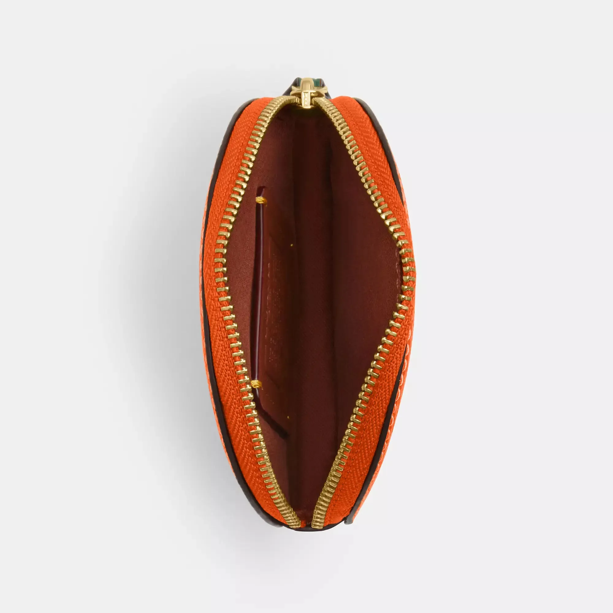 Coach Outlet Orange Coin Case