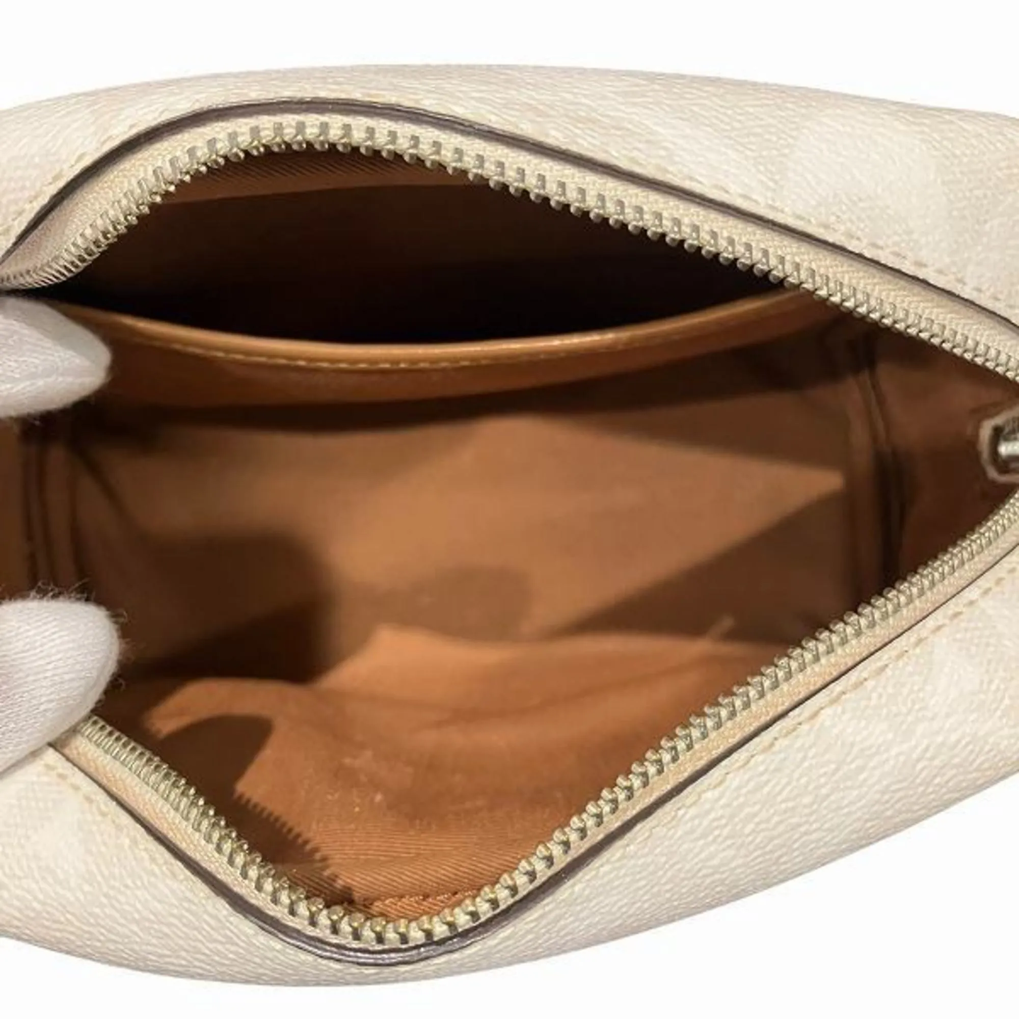 Coach Pvc Leather Pouch (Pre-Owned)