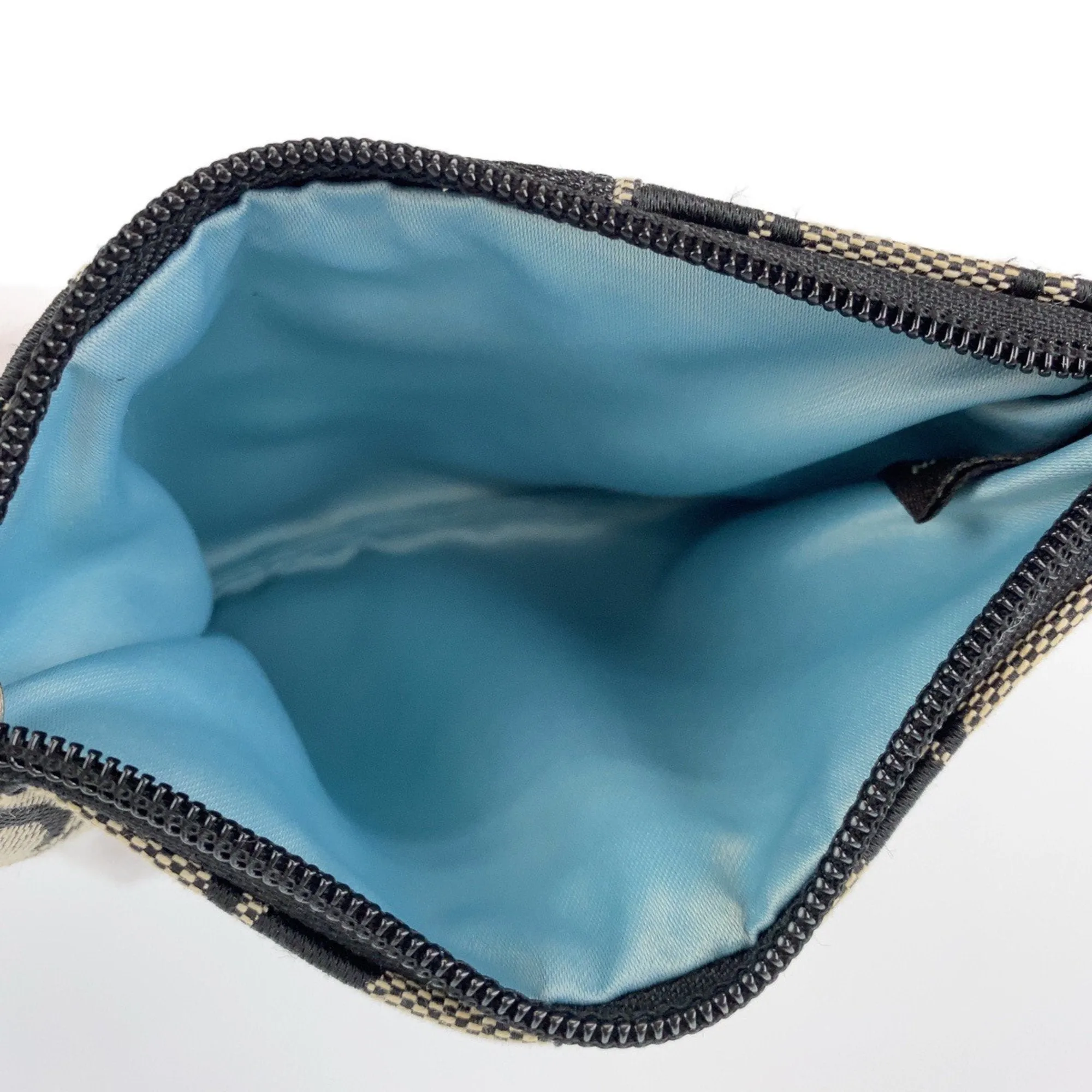 Coach Signature Canvas Pouch (Pre-Owned)