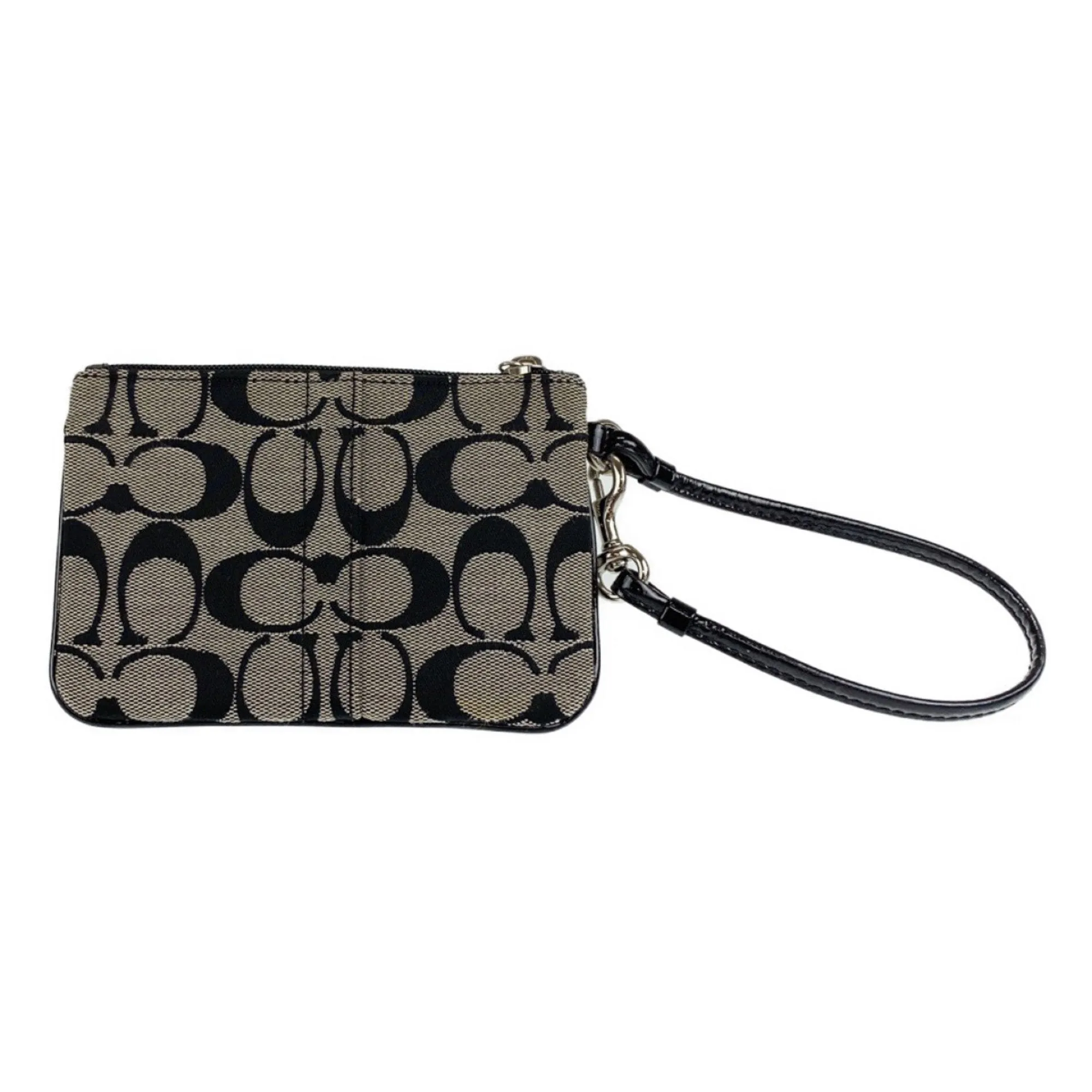 Coach Signature Canvas Pouch (Pre-Owned)