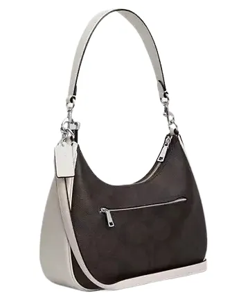 Coach Teri Hobo In Signature Canvas With Coach Graphic