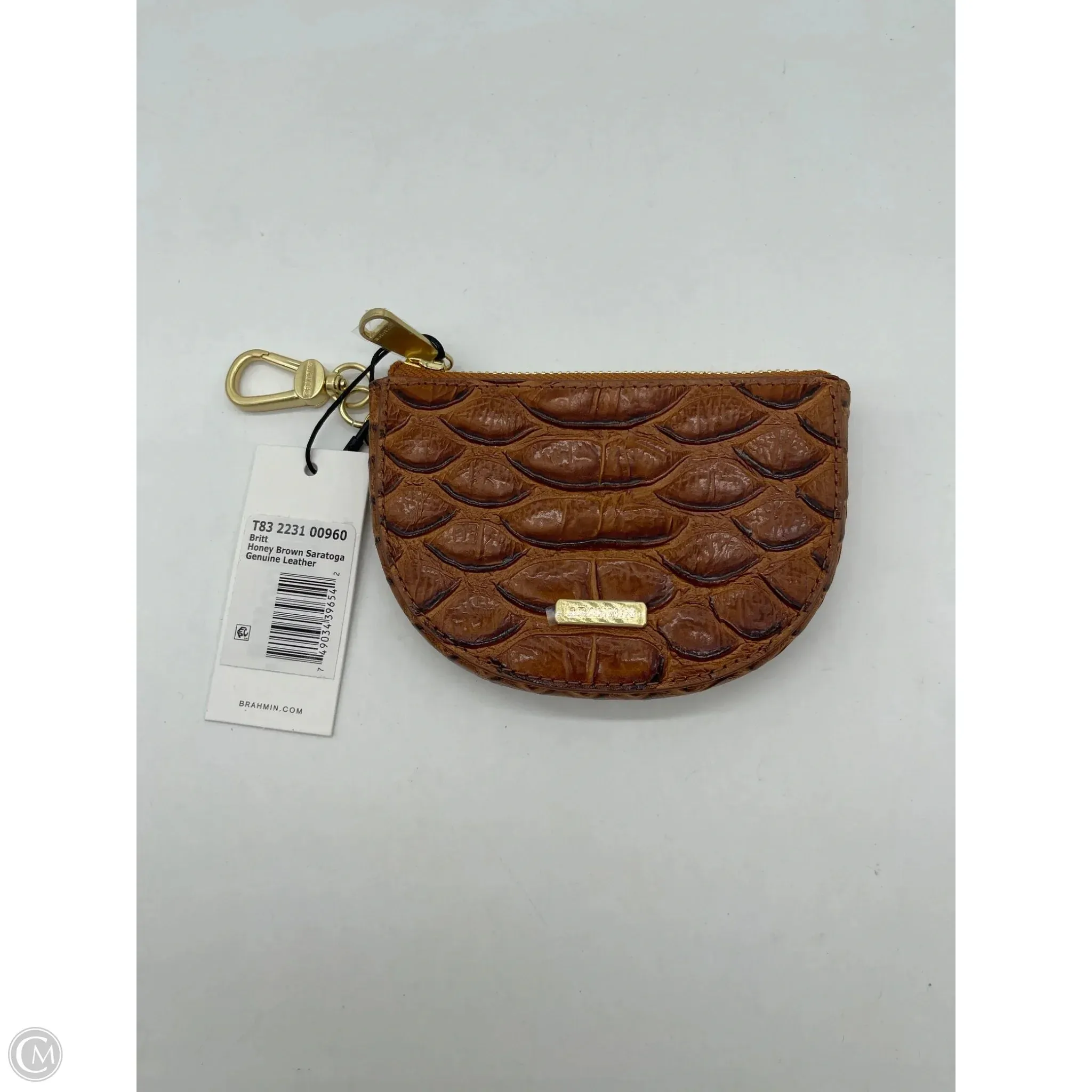 Coin Purse Designer By Brahmin, Size: Medium