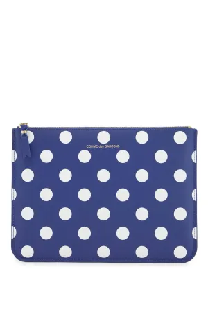 Comme Des Garcons Wallet Men's Polka Dots Pouch