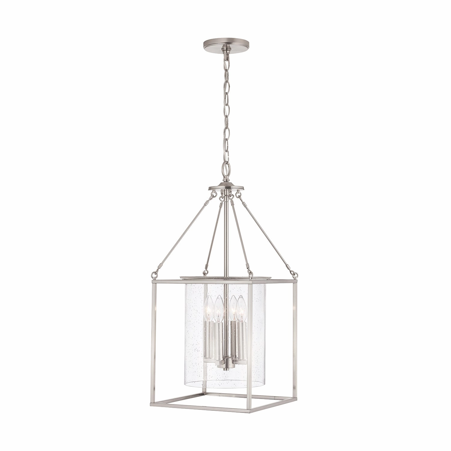 Cooper Four Light Pendant Brushed Nickel Ceiling Light Fixtures on sale