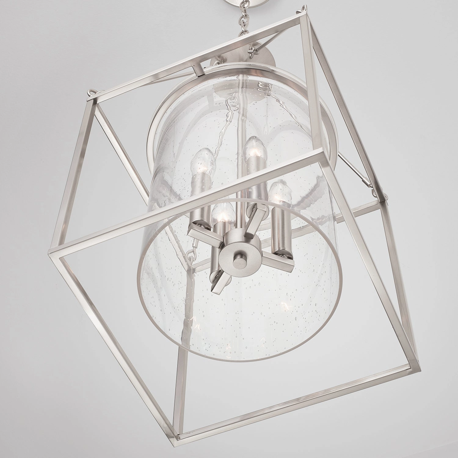Cooper Four Light Pendant Brushed Nickel Ceiling Light Fixtures on sale