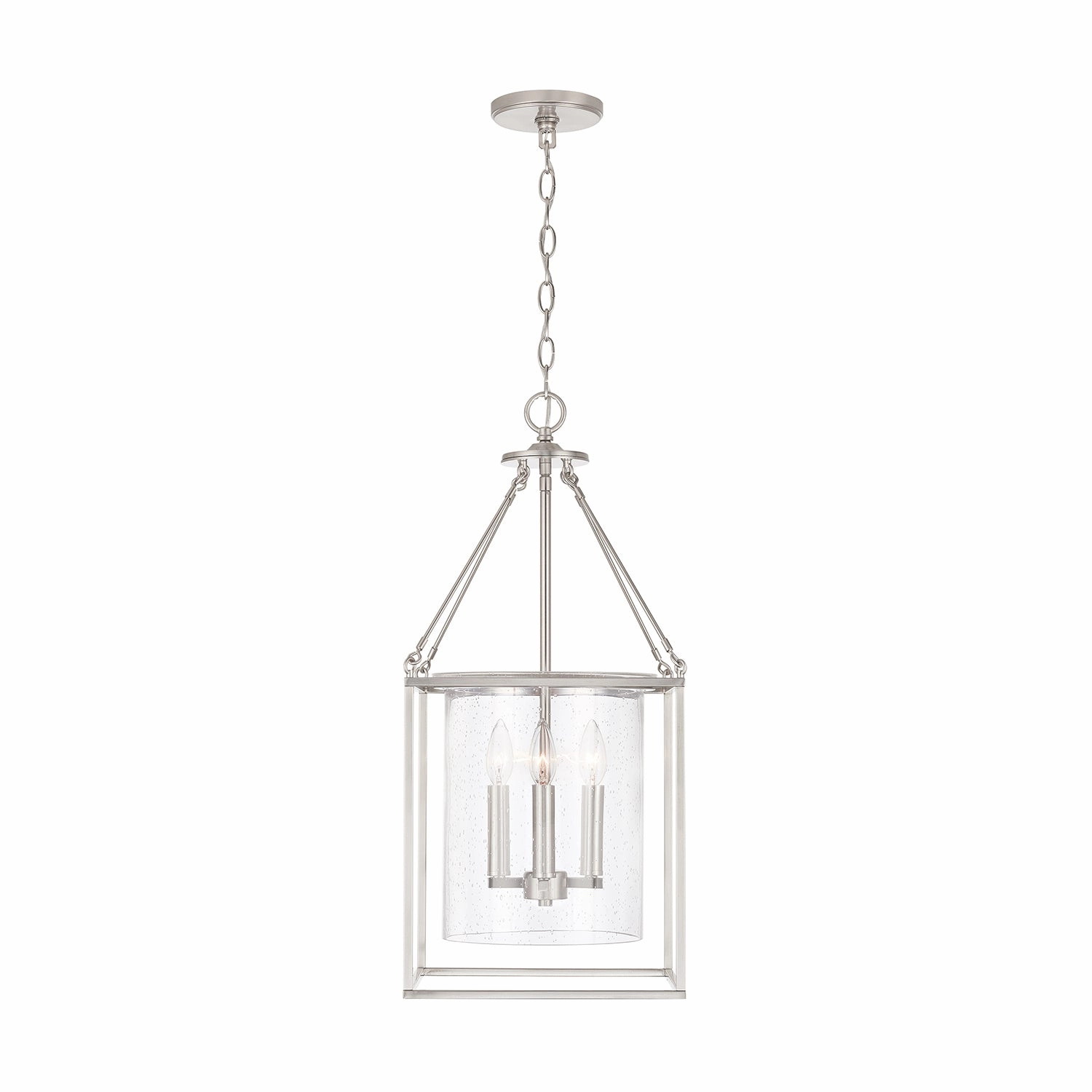 Cooper Four Light Pendant Brushed Nickel Ceiling Light Fixtures on sale