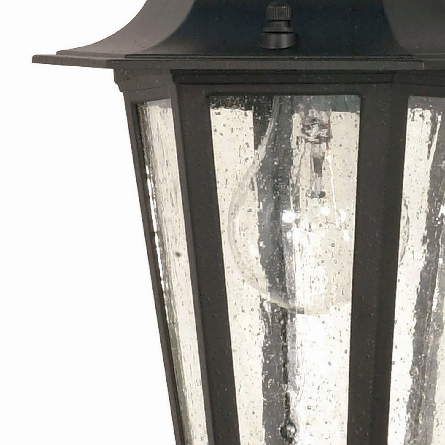 Cornerstone One Light Hanging Lantern Textured Black Garden Hanging Lights promo