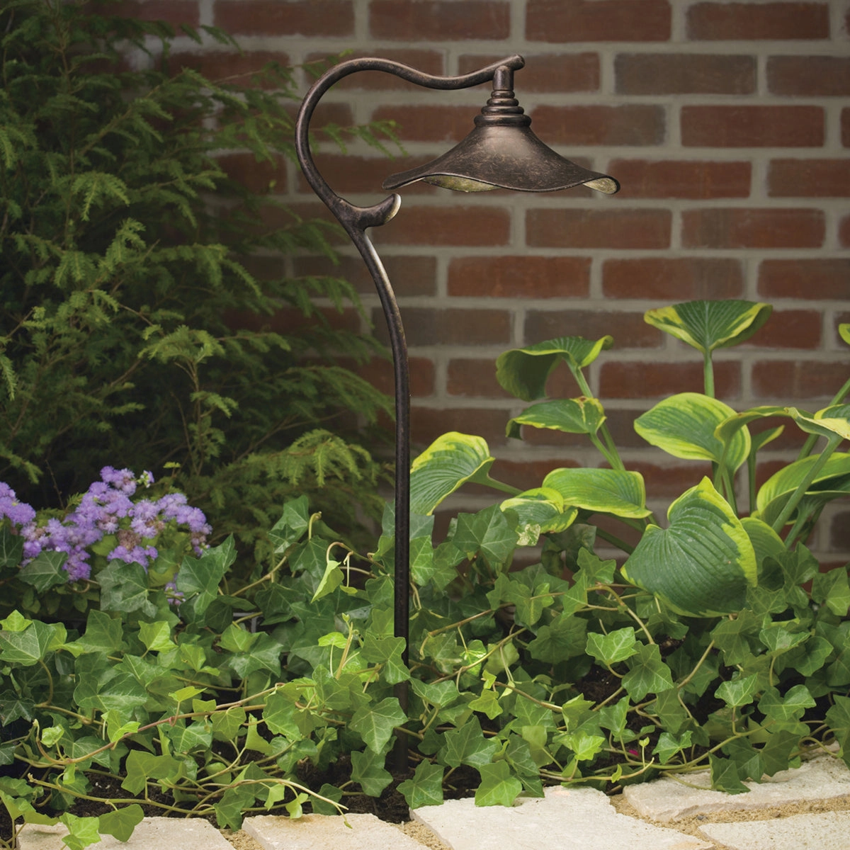 Cotswold One Light Path & Spread Aged Bronze Outdoor Path Lights Lighting buy now