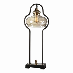 Cotulla One Light Desk Lamp Antique Brass Desk Lamps Lighting sale online