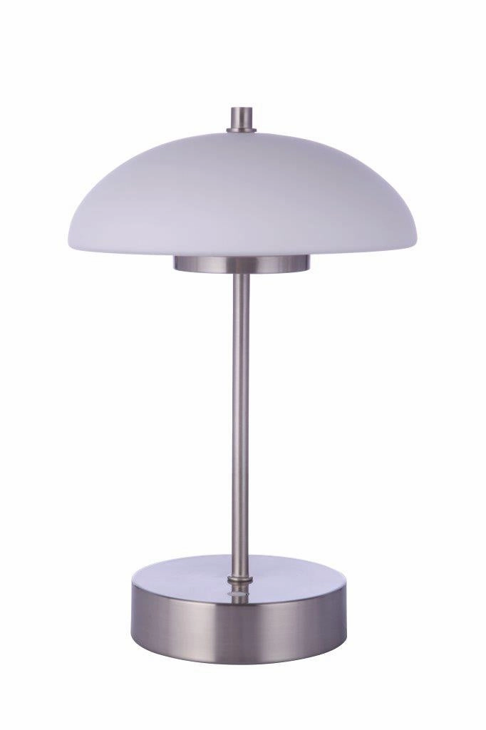 Craftmade Lighting 86270R-LED Modern Rechargable Led Portable Lamp Brushed Polished Nickel Sale on Modern Lamps