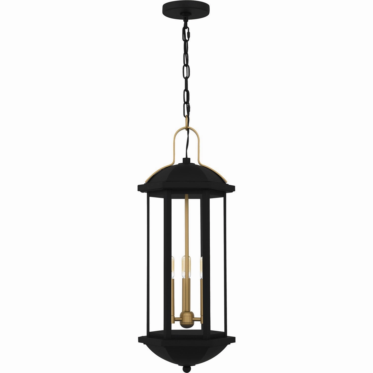 Crestfield Three Light Mini Pendant Matte Black Designer Ceiling Lights for less
