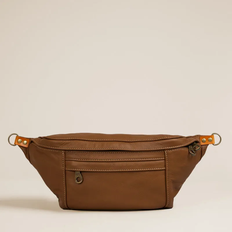 Cross Your Heart Sling - Leather Luggage