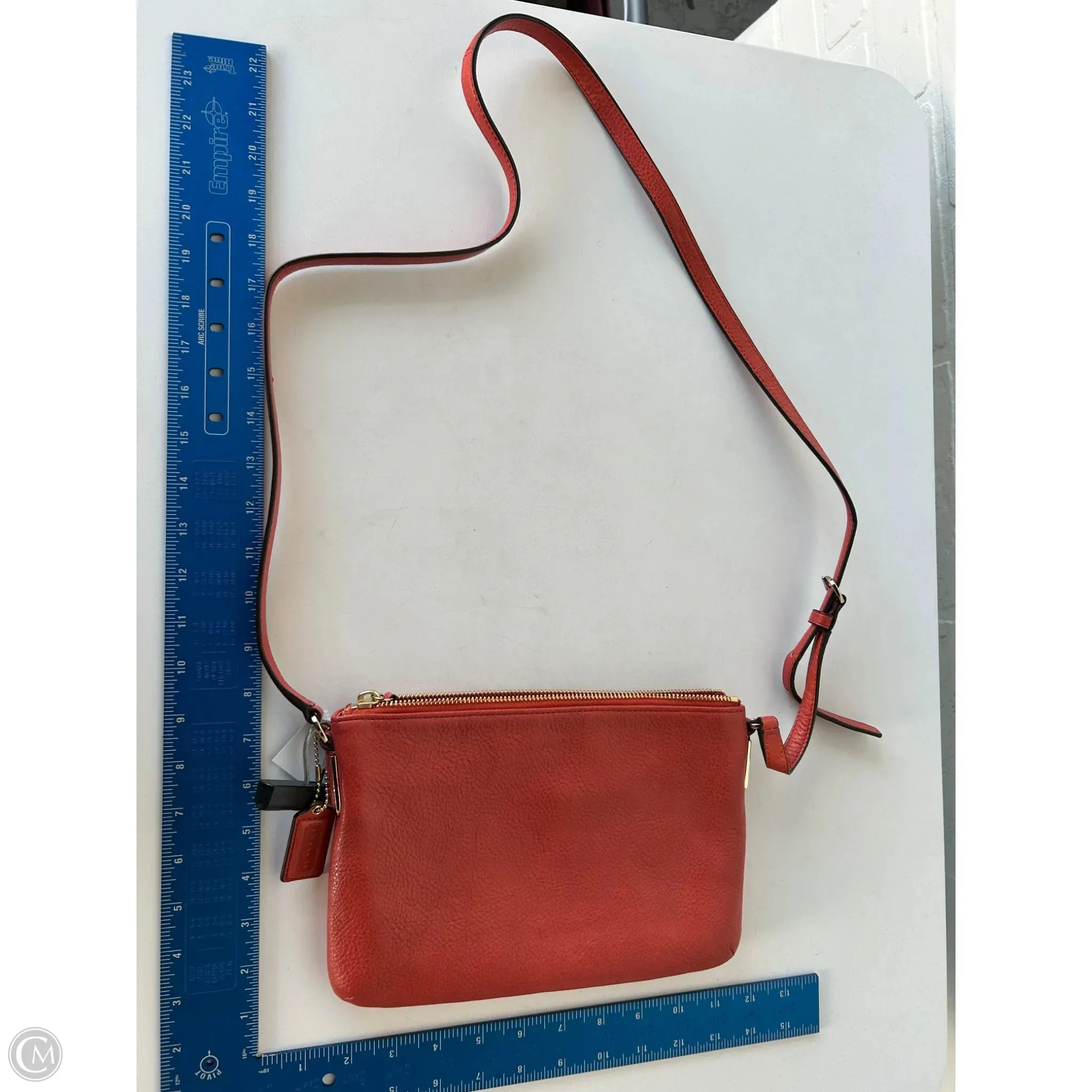 Crossbody Designer By Coach, Size: Small