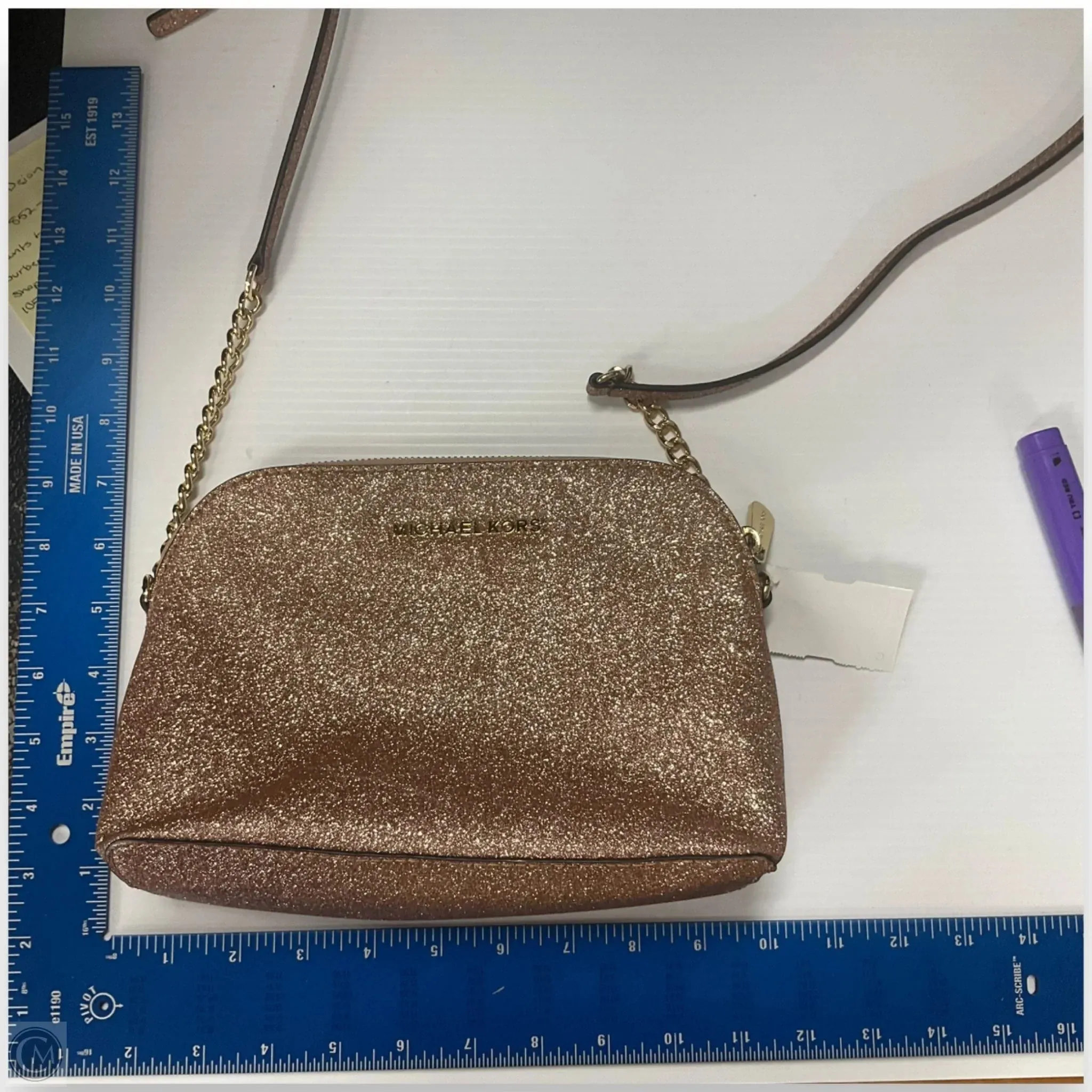Crossbody Designer By Michael Kors, Size: Medium