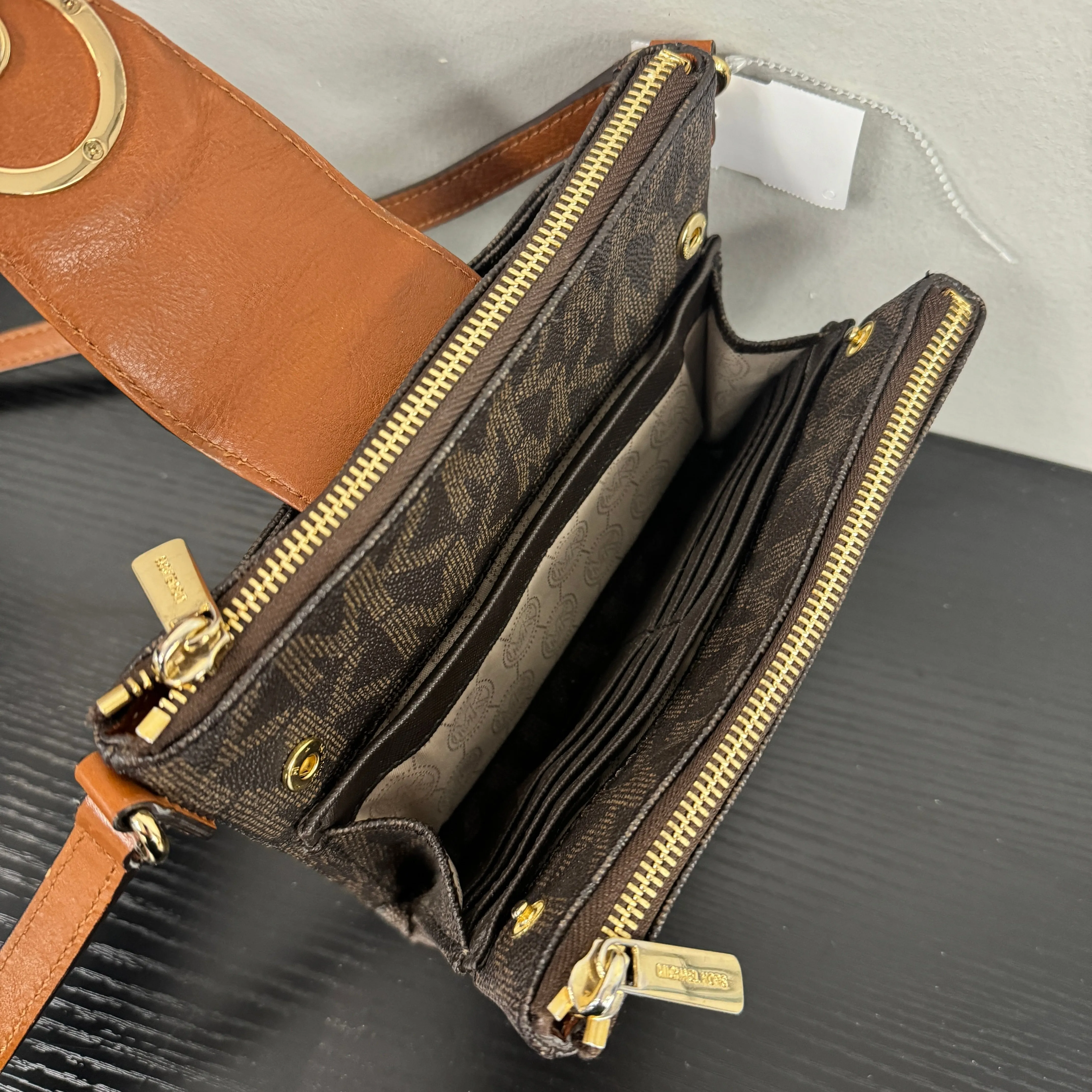 Crossbody Designer By Michael Kors, Size: Small