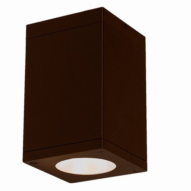 Cube Arch LED Flush Mount Bronze Outdoor Ceiling Mount Lighting clearance