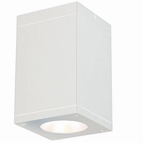 Cube Arch LED Flush Mount White Outdoor Ceiling Mount Lighting clearance