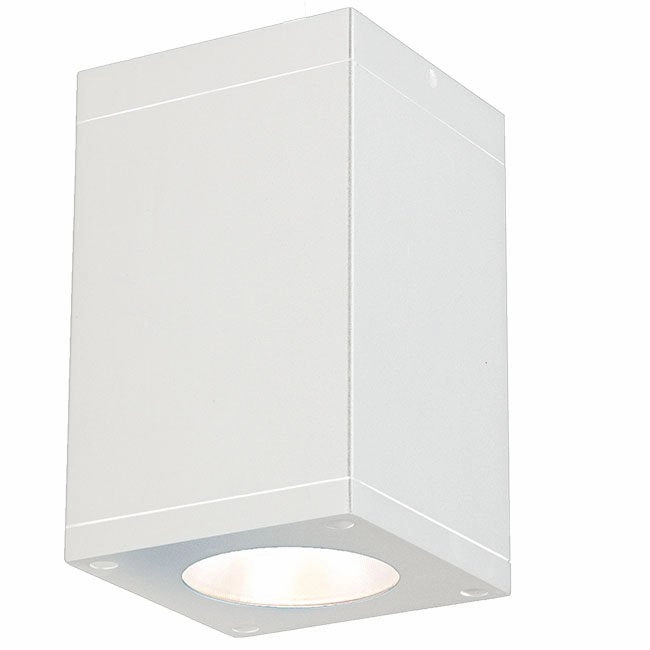 Cube Arch LED Flush Mount White Outdoor Ceiling Mount Lighting clearance