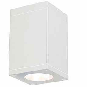 Cube Arch LED Flush Mount White Outdoor Ceiling Mount Lighting clearance