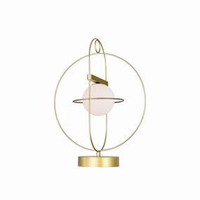 Cwi Lighting 1209T14-1-169 Modern Orbit Lamp Medallion Gold Discount Lighting Lamps