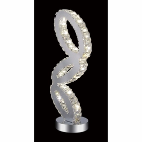 Cwi Lighting 5638T9ST Modern Balanced Lamp Chrome Discount Lighting Lamps