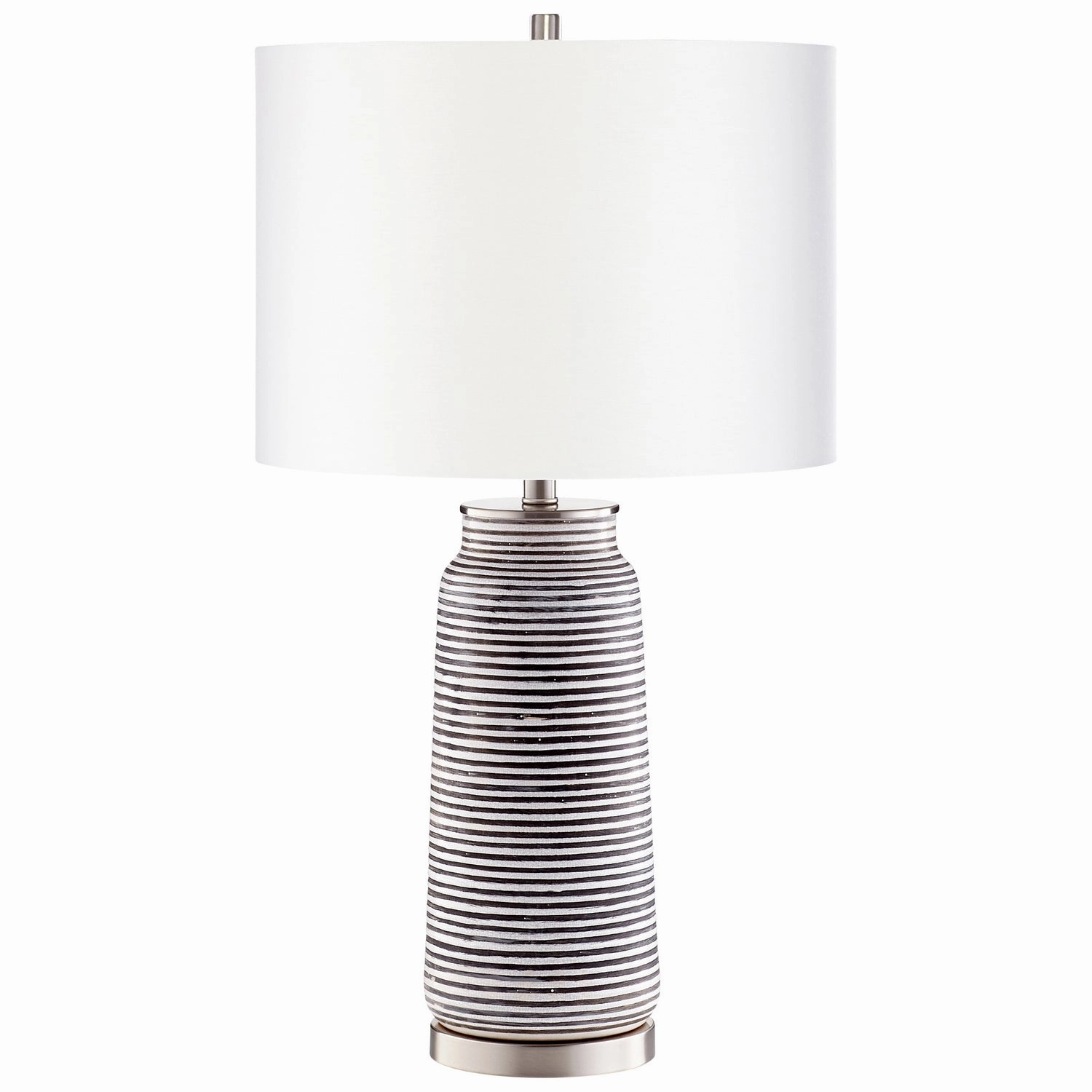 Cyan 10544-1 Table Lamps - Satin Nickel Discount Lighting Lamps