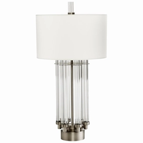 Cyan 10813 Table Lamps - Antique Silver Discount Lighting Lamps
