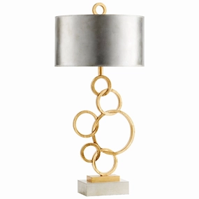 Cyan 10984-1 Table Lamps - Black And Gold Discount Lighting Lamps