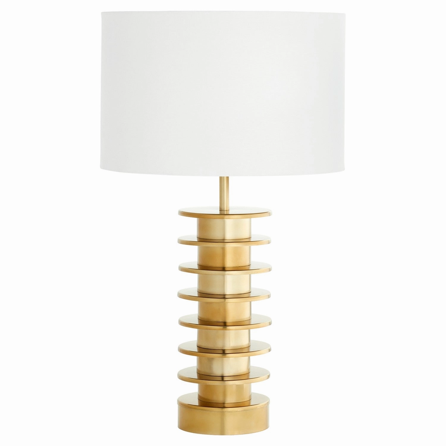 Cyan 11390-1 Table Lamps - Aged Brass