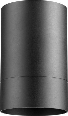 Cylinder One Light Ceiling Mount Textured Black Outdoor Ceiling Mount Lighting clearance