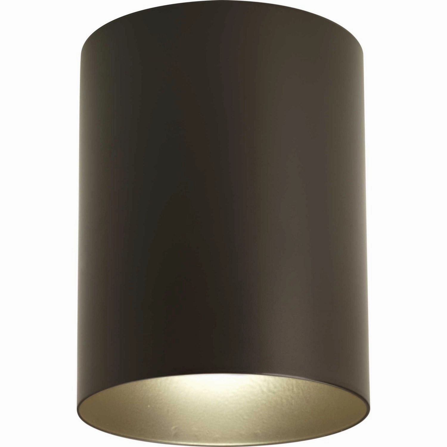 Cylinder One Light Outdoor Ceiling Mount Antique Bronze Outdoor Ceiling Mount Lighting clearance